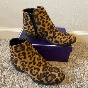 Top Moda Leopard Booties
